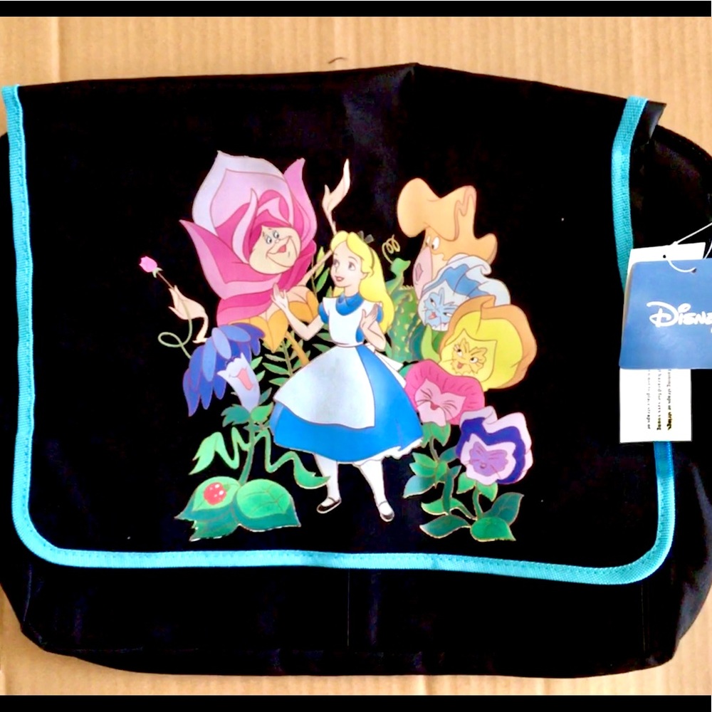 Vintage Disney Alice in Wonderland messenger bag